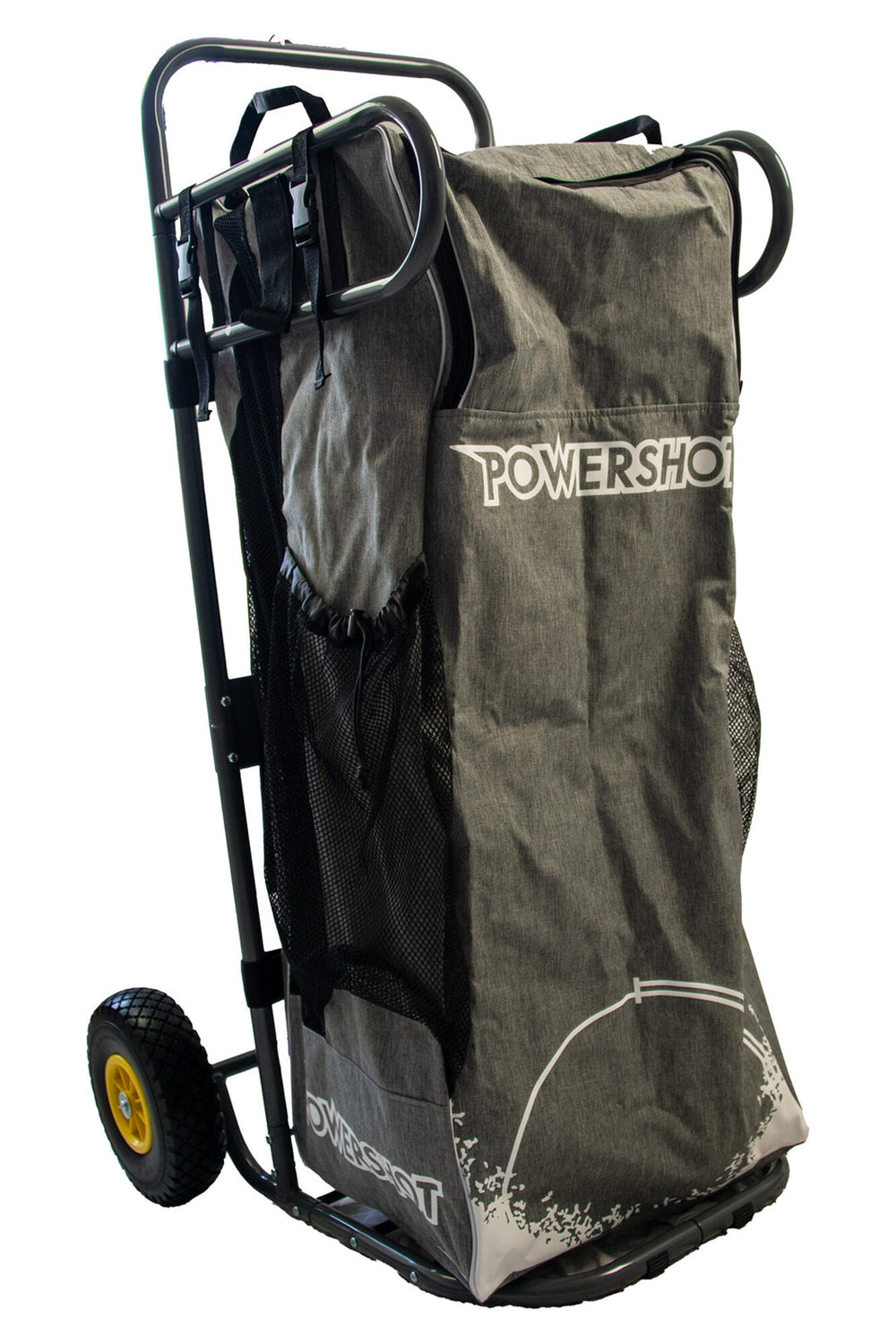 POWERSHOT POWERCART Gerätewagen Fußball (grau/weiß)