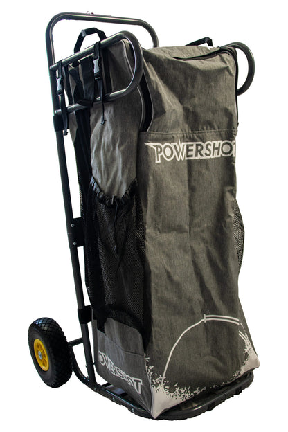 POWERSHOT POWERCART Gerätewagen Fußball (grau/weiß)