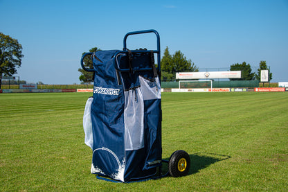 Powershot Der ultimative Gerätewagen-Fußball Blau Weiß