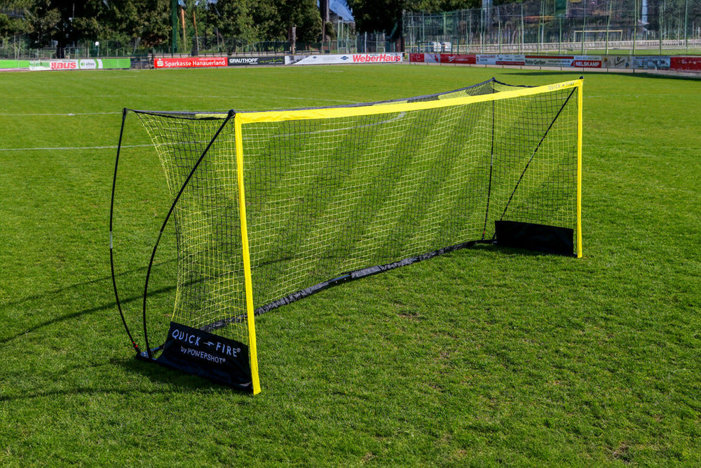 POWERSHOT QUICKFIRE Fußballtor 5 x 2 m (schwarz/gelb)