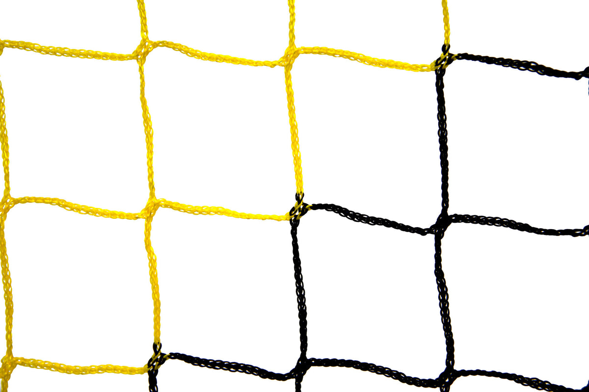 POWERSHOT QUICKFIRE Multi-Size Fußballtor 3,6/4,9 x 1,8/2,1 m (schwarz/gelb)