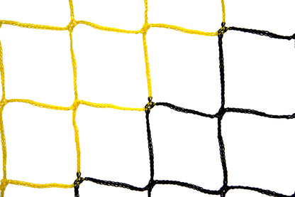 POWERSHOT QUICKFIRE Multi-Size Fußballtor 3,6/4,9 x 1,8/2,1 m (schwarz/gelb)