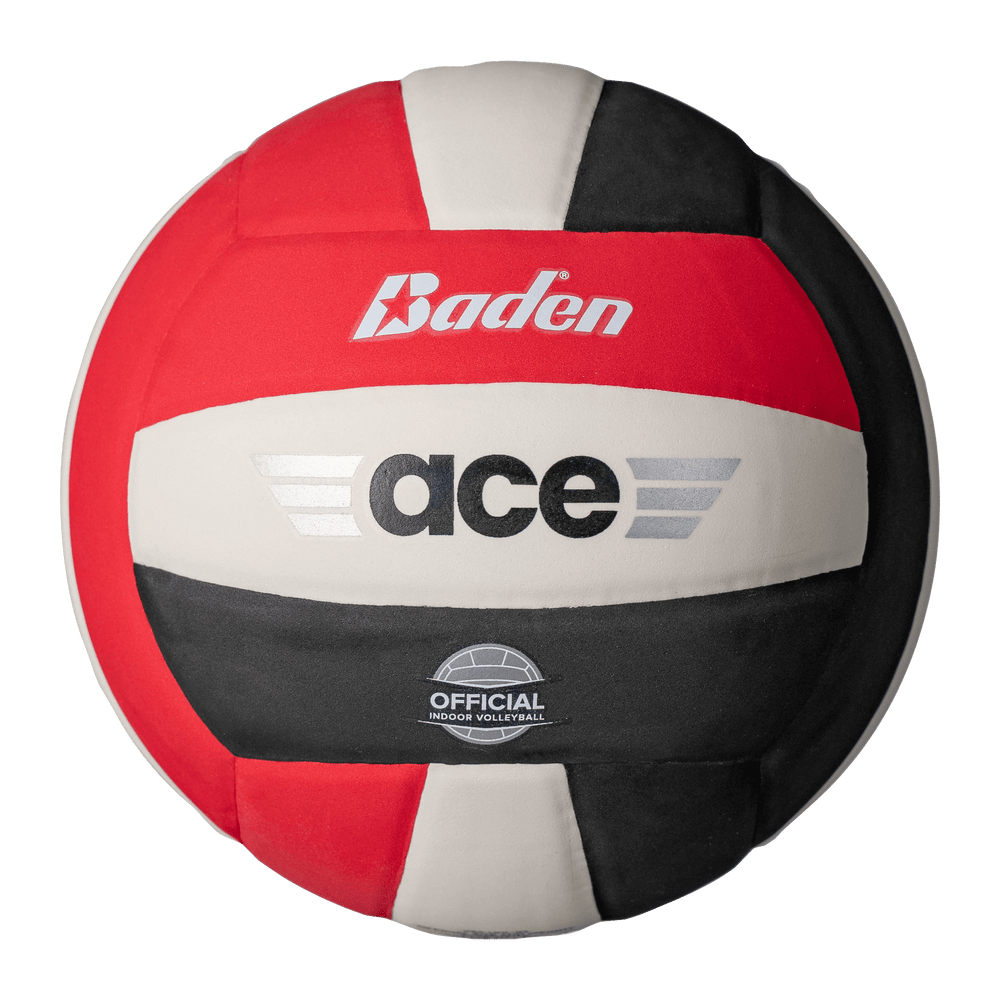 BADEN ACE Volleyball (weiß/rot/schwarz)