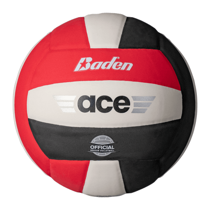BADEN ACE Volleyball (weiß/rot/schwarz)