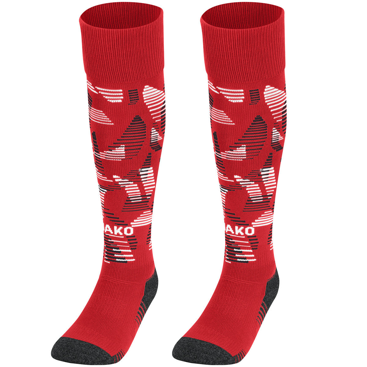 JAKO Stutzenstrumpf Sonic (rot/schwarz/weiß)