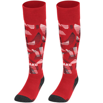JAKO Stutzenstrumpf Sonic (rot/schwarz/weiß)