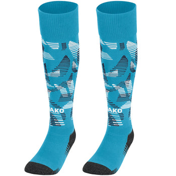 JAKO Stutzenstrumpf Sonic (aqua/marine/weiß)