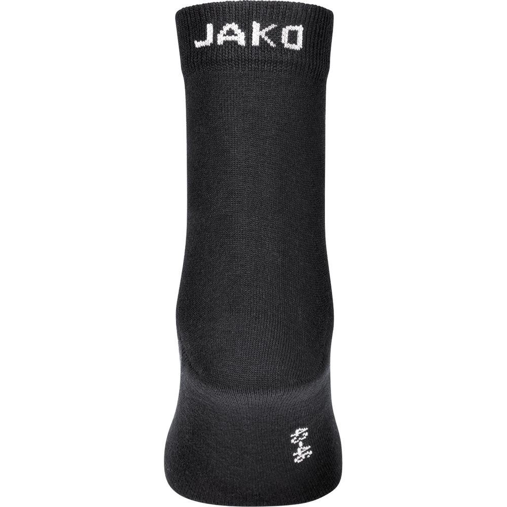 JAKO Freizeitsocken kurz 3er Pack (schwarz)
