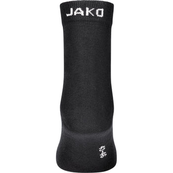 JAKO Freizeitsocken kurz 3er Pack (schwarz)