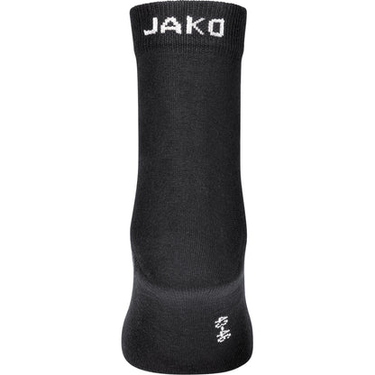JAKO Freizeitsocken kurz 3er Pack (schwarz)