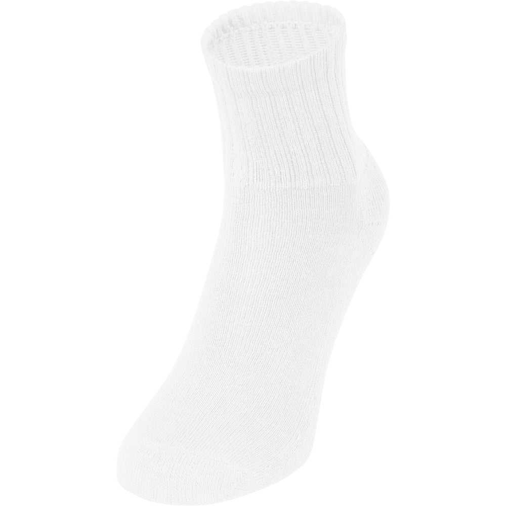 JAKO Sportsocken kurz 3er Pack (weiß)
