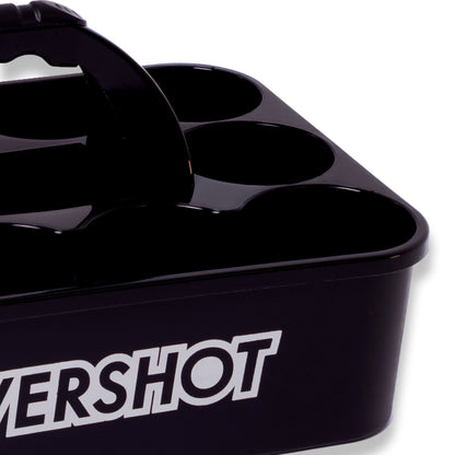 POWERSHOT Flaschenhalter für 12 Flaschen (schwarz/gelb)