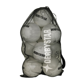 DERBYSTAR Ballnetz 10 Bälle Schwarz