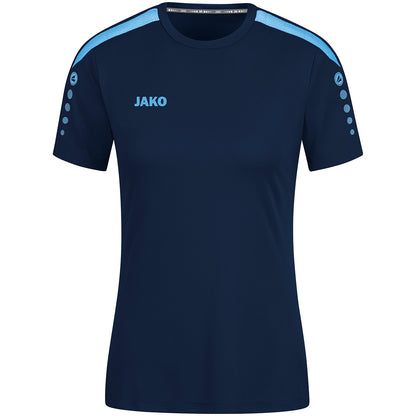 JAKO Trikot Power KA Damen (marine/skyblue)