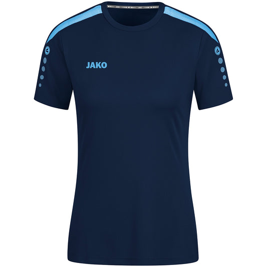 JAKO Trikot Power KA Damen (marine/skyblue)