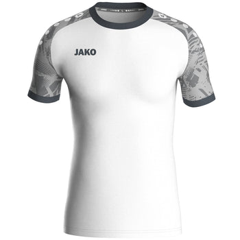 JAKO Trikot Iconic KA (weiß/soft grey/anthra light)