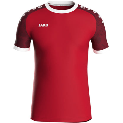 JAKO Trikot Iconic KA (sportrot/weinrot)
