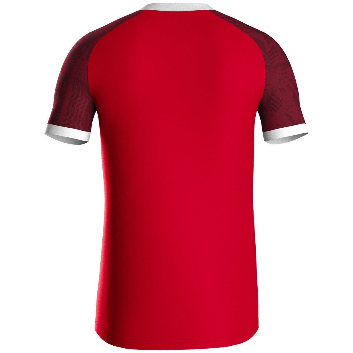 JAKO Trikot Iconic KA (sportrot/weinrot)