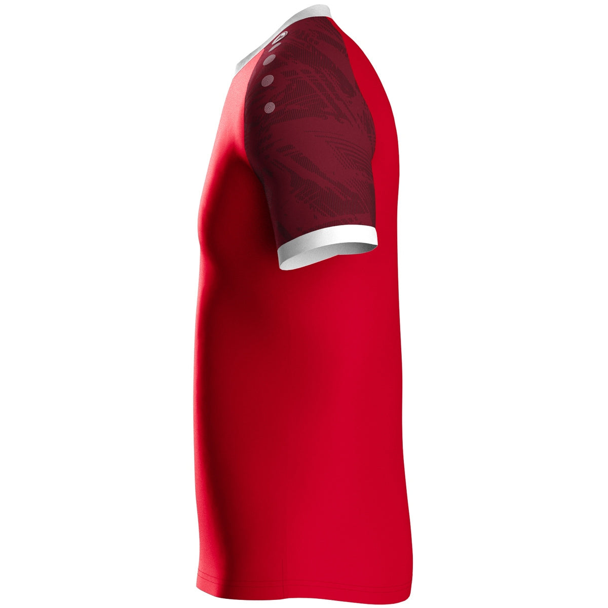 JAKO Trikot Iconic KA (sportrot/weinrot)