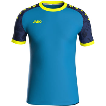 JAKO Trikot Iconic KA (JAKO blau/marine/neongelb)