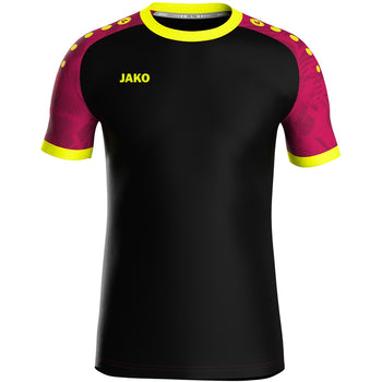 JAKO Trikot Iconic KA (schwarz/pink/neongelb)