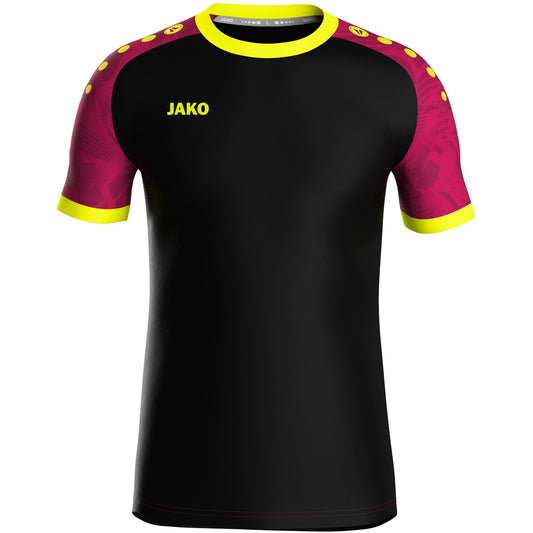 JAKO Trikot Iconic KA (schwarz/pink/neongelb)