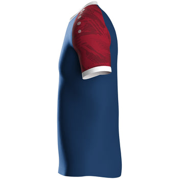 JAKO Trikot Iconic KA (navy/chili rot)