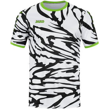 JAKO Trikot Animal KA (weiß/schwarz/neongrün)