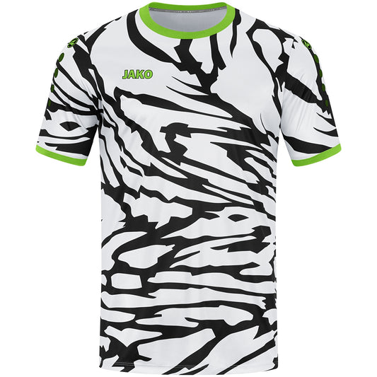 JAKO Trikot Animal KA (weiß/schwarz/neongrün)
