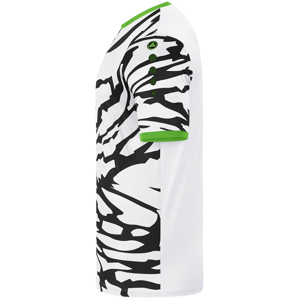 JAKO Trikot Animal KA (weiß/schwarz/neongrün)