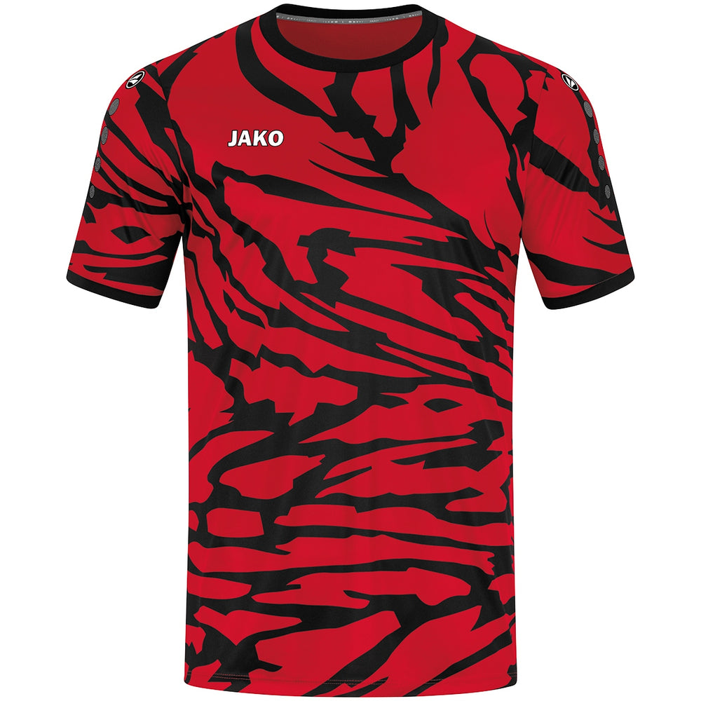 JAKO Trikot Animal KA (sportrot/schwarz)