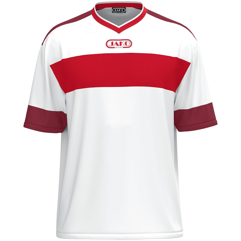JAKO Trikot Club 92 KA (weiß/rot/maroon)