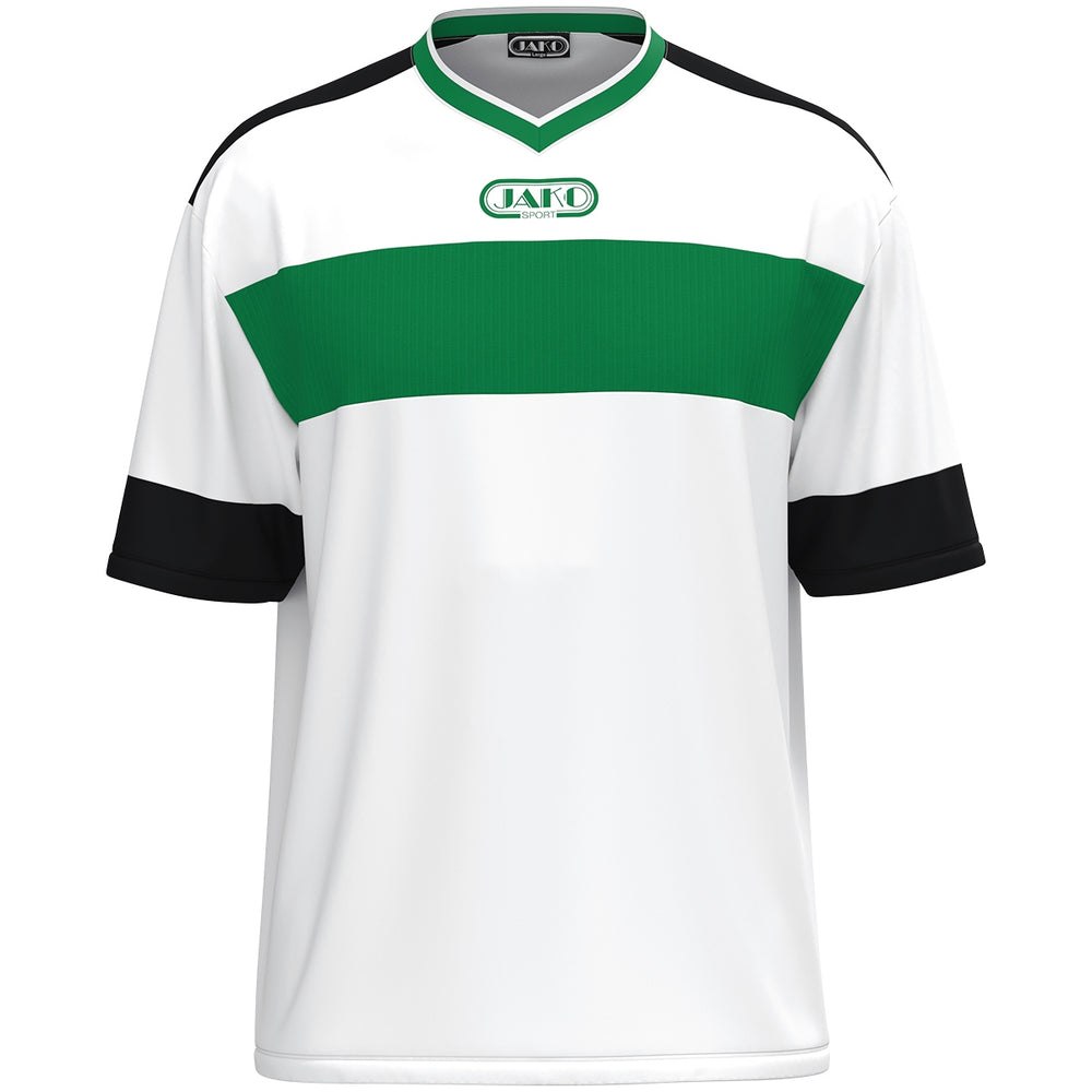 JAKO Trikot Club 92 KA (weiß/sportgrün/schwarz)