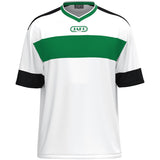 JAKO Trikot Club 92 KA (weiß/sportgrün/schwarz)