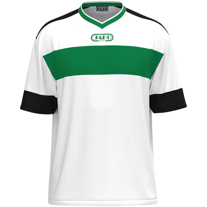 JAKO Trikot Club 92 KA (weiß/sportgrün/schwarz)