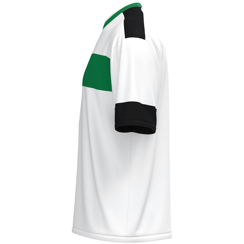 JAKO Trikot Club 92 KA (weiß/sportgrün/schwarz)