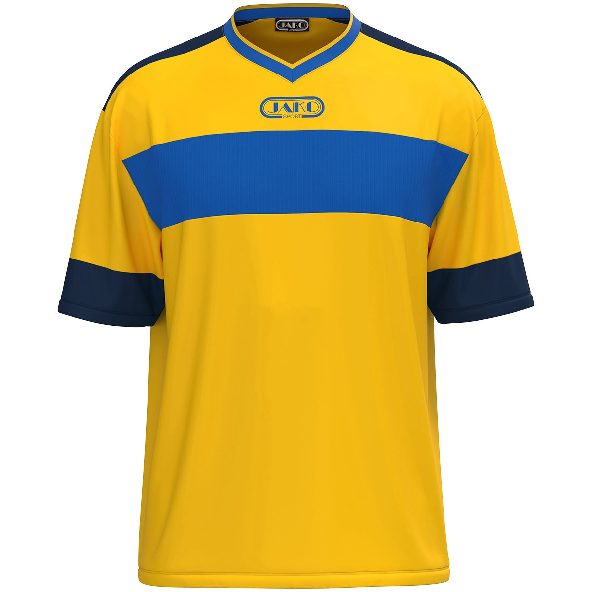 JAKO Trikot Club 92 KA (gelb/royal/navy)