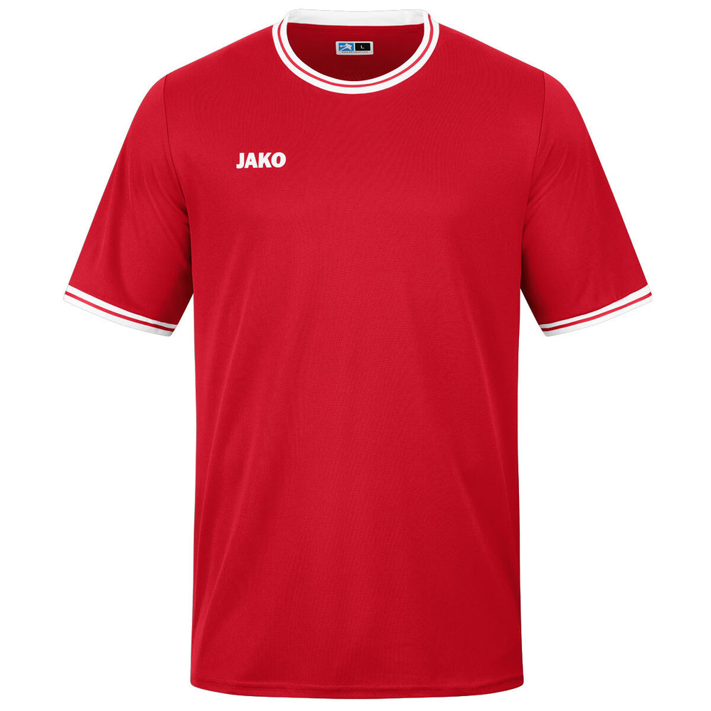 JAKO Shooting Shirt Center 2.0 (sportrot/weiß)