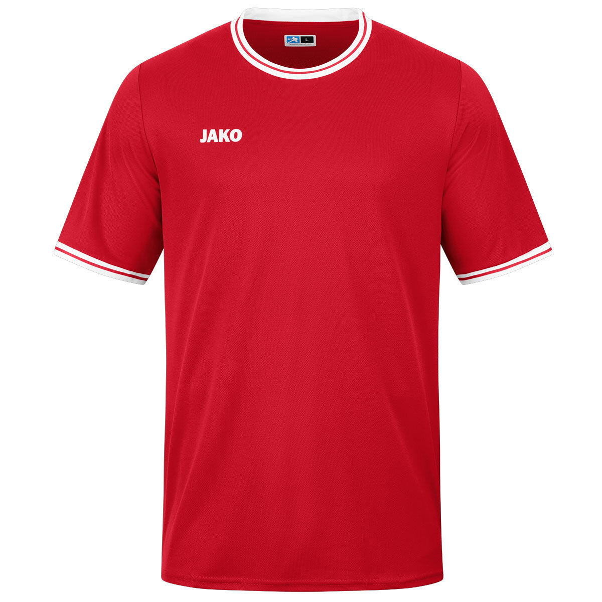 JAKO Shooting Shirt Center 2.0 (sportrot/weiß)