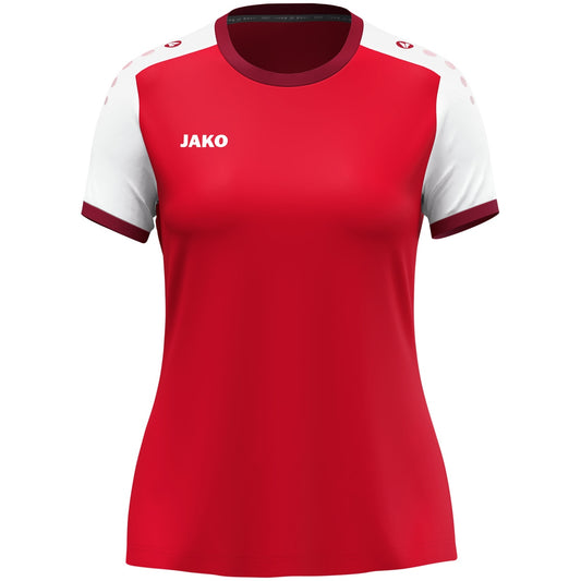JAKO Trikot Dynamic KA Damen (rot/weiß/dunkelrot)