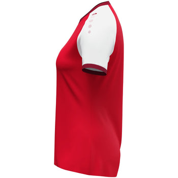 JAKO Trikot Dynamic KA Damen (rot/weiß/dunkelrot)