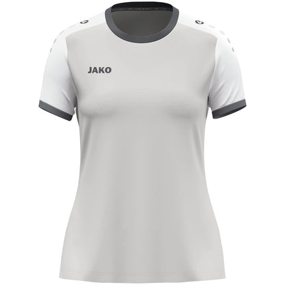 JAKO Trikot Dynamic KA Damen (hellgrau/weiß/grau)