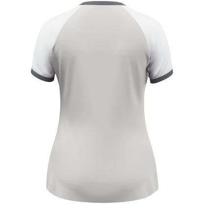 JAKO Trikot Dynamic KA Damen (hellgrau/weiß/grau)