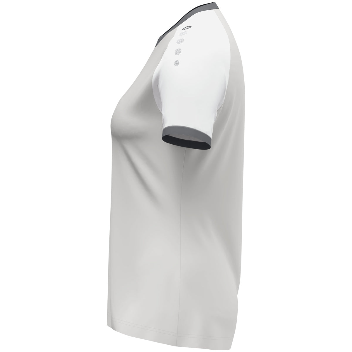 JAKO Trikot Dynamic KA Damen (hellgrau/weiß/grau)