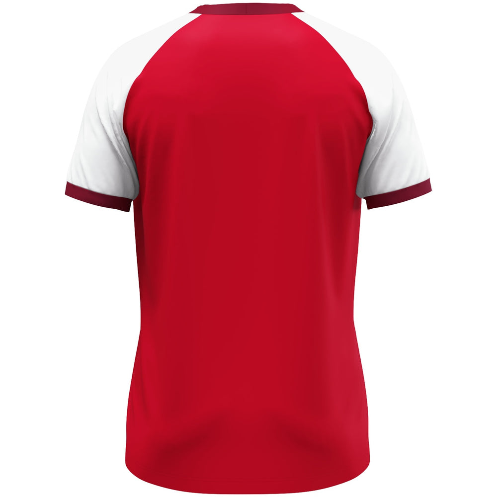 JAKO Trikot Dynamic KA (rot/weiß/dunkelrot)
