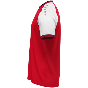 JAKO Trikot Dynamic KA (rot/weiß/dunkelrot)