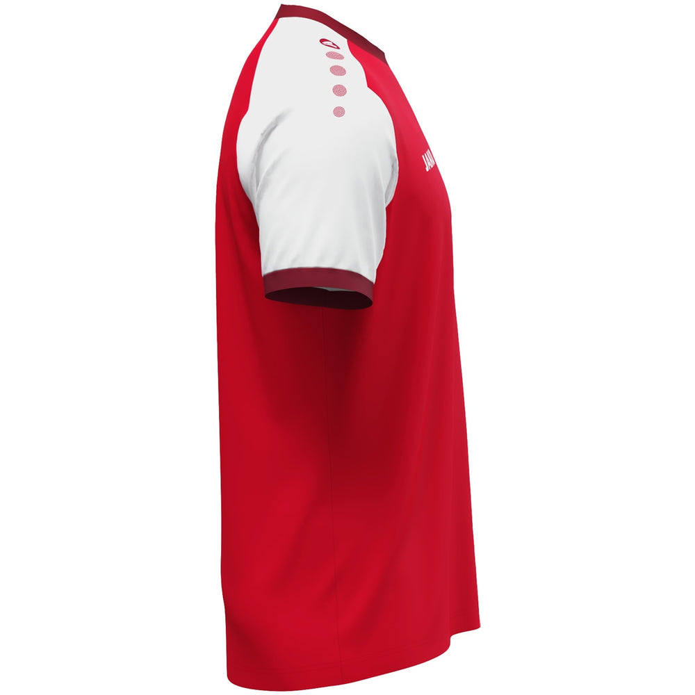 JAKO Trikot Dynamic KA (rot/weiß/dunkelrot)