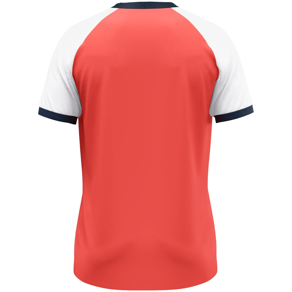JAKO Trikot Dynamic KA Kind (coral/weiß/marine)