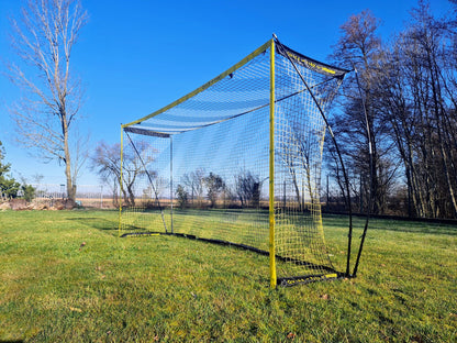 POWERSHOT QUICKFIRE Multi-Size Fußballtor 3,6/4,9 x 1,8/2,1 m (schwarz/gelb)