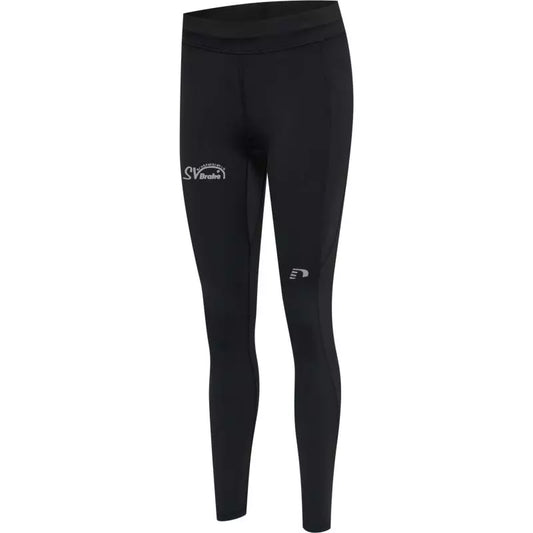 SV Brake Leichathletik Lauffeuer Tights Damen Schwarz
